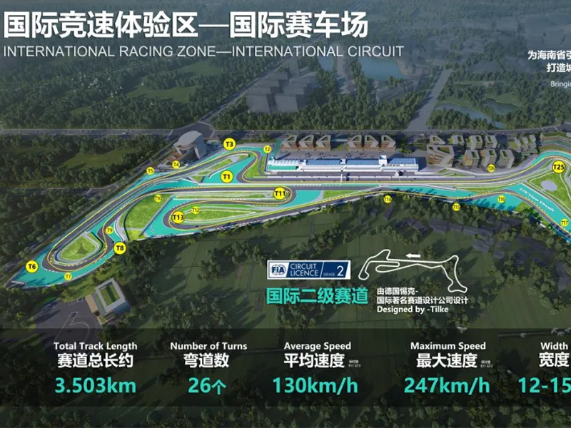 力盛体育战略布局 海南国际赛车场项目进入实质性建设阶段